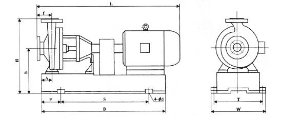 IHF型襯氟塑料離心泵,襯氟離心泵規(guī)格，襯氟離心泵價(jià)格，襯氟離心泵廠家